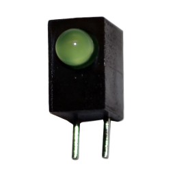 1 pcs : QBL7YG80D-MP4A - LED CBI 3MM GREEN DIFF RA