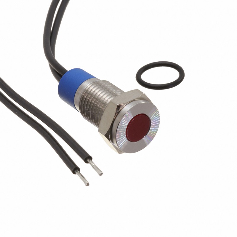 1 pcs : PVL08FWS13 - LED PANEL INDICATOR 6V