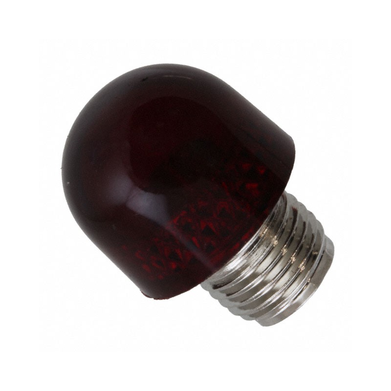 1 pcs : 1010931 - LENS RED PANEL MOUNT THREADED