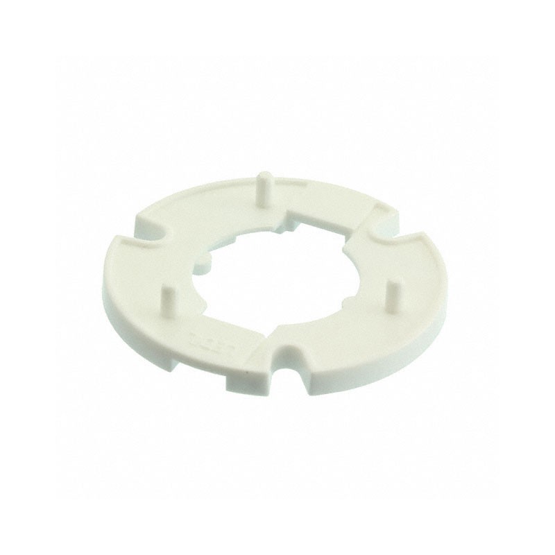 1 pcs : C13708_PF-SOCKET-VERO10 - BASE RND 38MM DIA 3MM HT WHITE