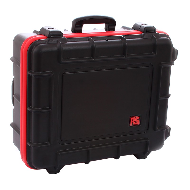 1 pcs - RS PRO Plastic Tool Case, with 2 Wheels, 560 x 460 x 195mm