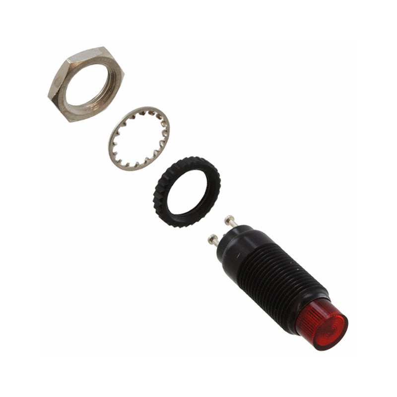 1 pcs : 24978723331504F - LED PANEL IND RED 28V CYLINDER