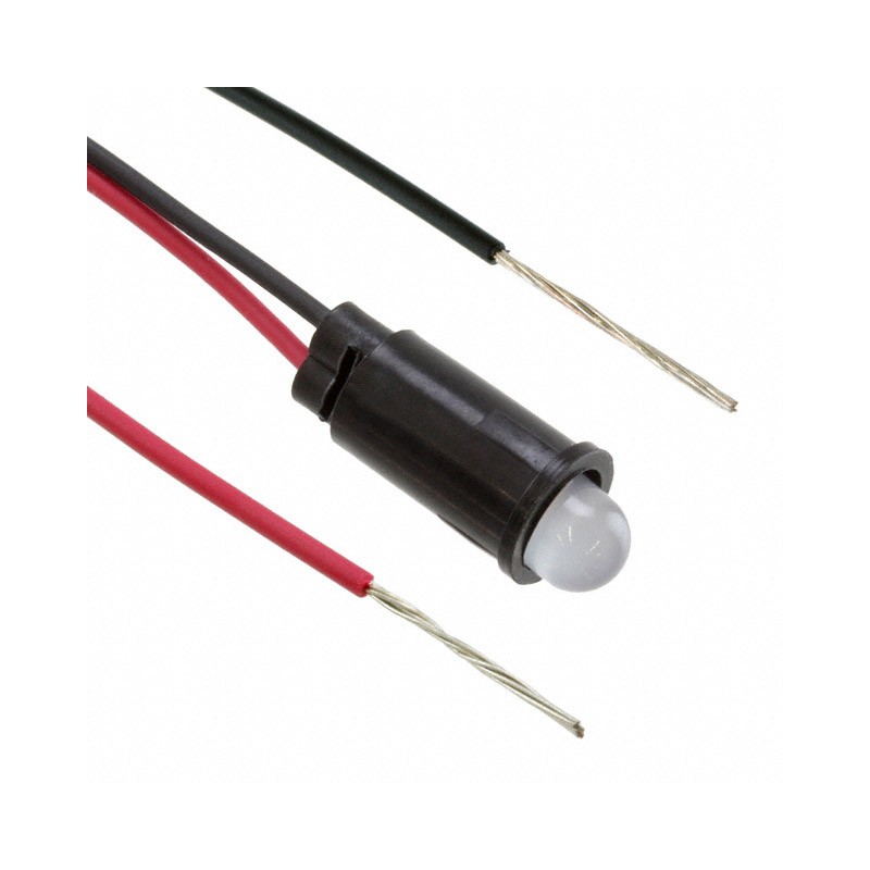 1 pcs : 5593001027F - LED PMI SNAP-IN RED/GRN PVC FREE