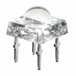 1 pcs : R50RED-5-0080 - LED RED CLEAR T/H