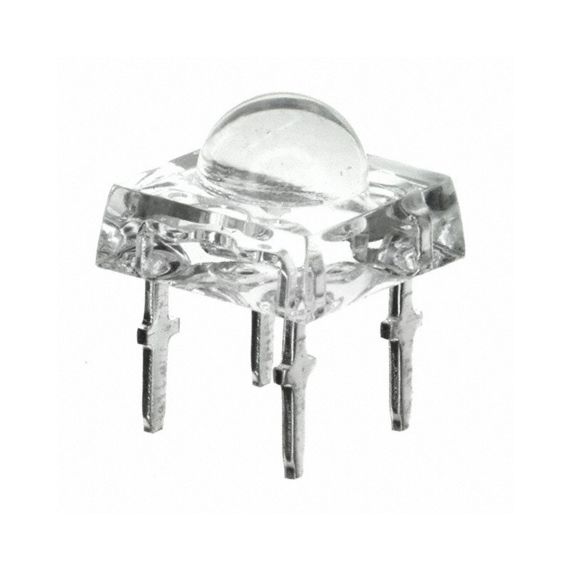 1 pcs : R50RED-5-0080 - LED RED CLEAR T/H