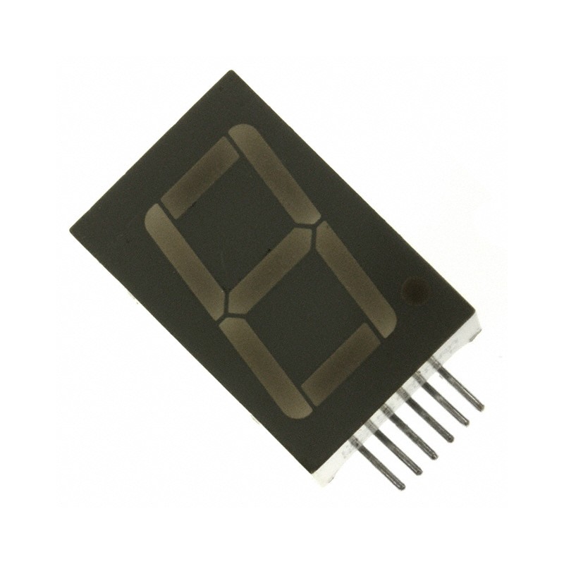 1 pcs : LDS-N512RI-RA - DISP 7SEG 0.56' SGL GRN 6SIP RA