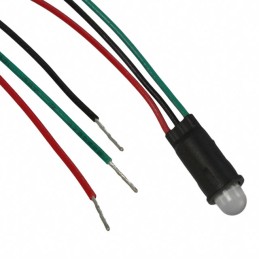 1 pcs : PM53-YGW12.0 - INDICATOR LED GREEN/YLW PNL MNT