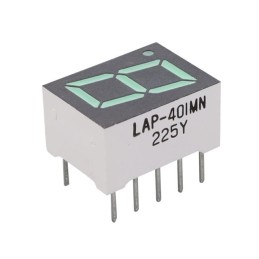 1 pcs : LAP-401MN - HIGH BRIGHTNESS NUMERIC LED DISP
