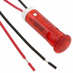 1 pcs : QS83XXHR110 - INDICATOR 8MM FIXED HI RED 110V
