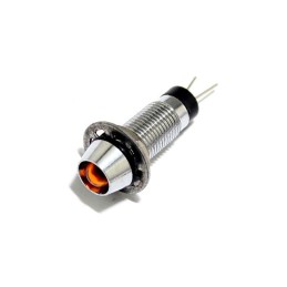 1 pcs : FL1M-8CJ-3-Y110V - LED YEL 8MM NUT 110VDC STK