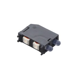 1 pcs : 5922324313NF - LED CBI BI-LVL GRN/YELLOW SMD RA