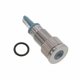 1 pcs : 6201401304F - 8MM FLT PMI BLUE 3VDC W/TERMS