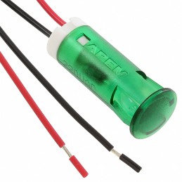 1 pcs : QS103XXHG220 - INDICATOR 10MM FIXED HI GRN 220V