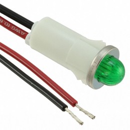 1 pcs : 1092A5-28V - LED PANEL INDICATOR GREEN 28V