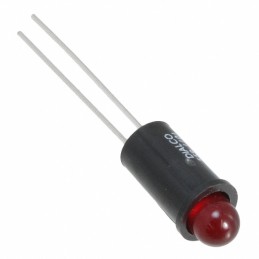 1 pcs : 5591101001F - LED PANEL RED DIFF 1.7V SNAP-IN