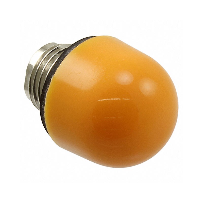 1 pcs : 1010973003 - LENS AMBER PANEL MOUNT THREADED