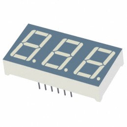 1 pcs : XDMDK14A3 - DISPLAY 7SEG 0.56' TRP RED 12DIP