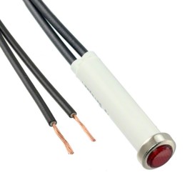 1 pcs : 36EN-2311 - RED NEON 125 VOLTS