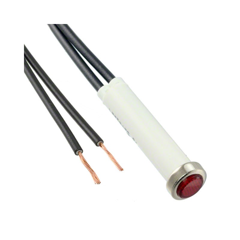 1 pcs : 36EN-2311 - RED NEON 125 VOLTS