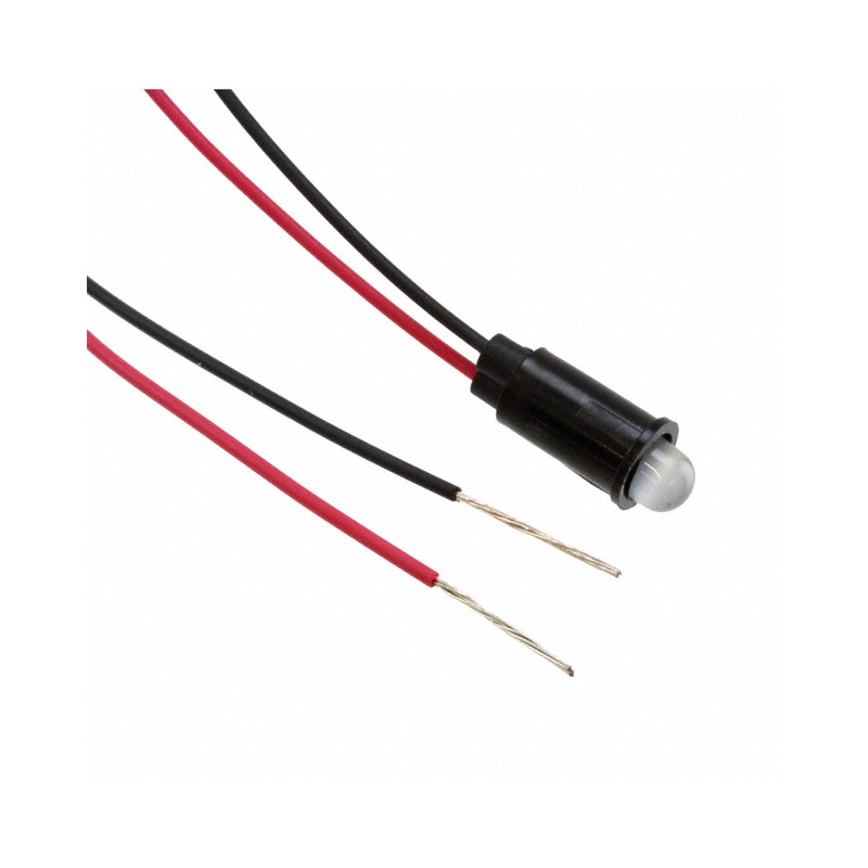 1 pcs : 5593201027F - LED PMI SNAP-IN YLW/GRN PVC FREE