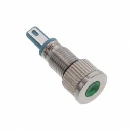 1 pcs : 6201201304F - 8MM FLT PMI GRN 3 VDC W/TERMS