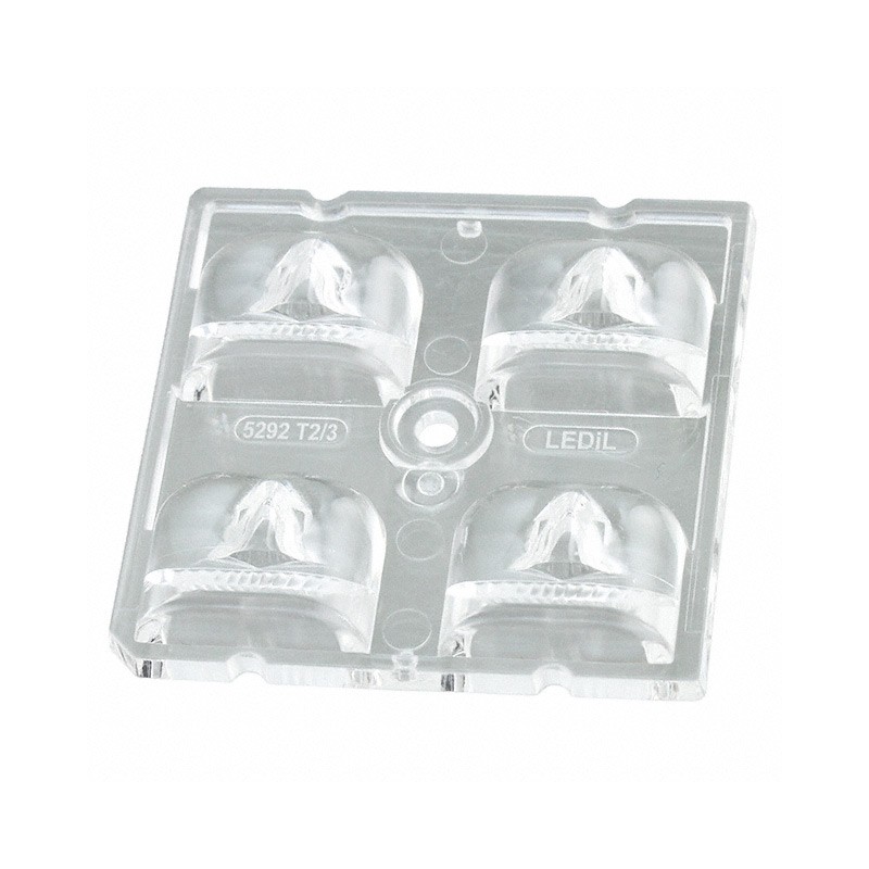 1 pcs : C15292_STRADA-2X2-T2-C - LENS CLEAR ASYMMETRICAL SCREW