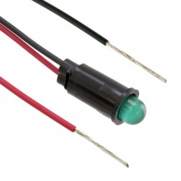 1 pcs : 5590202023F - LED PMI SNAP-IN GRN PVC FREE