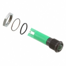 1 pcs : Q12P1BXXG110E - INDICATOR 110V 12MM PROM GREEN