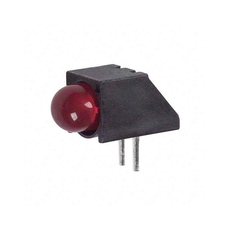 1 pcs : 5500407F - LED CBI 5MM RED RA PC MNT
