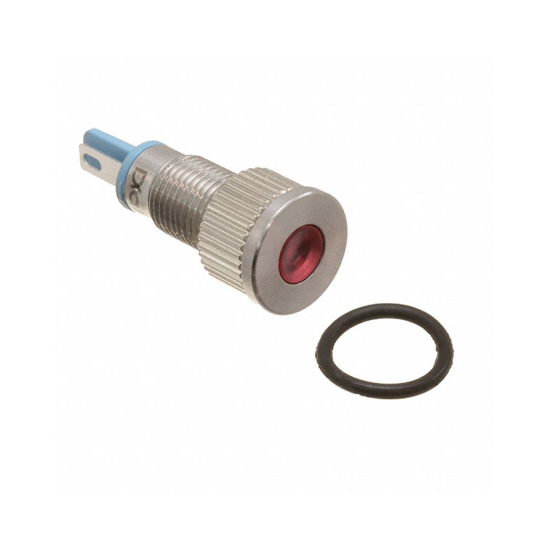 1 pcs : 6201103304F - 8MM FLT PMI RD 12 VDC W/TERMS