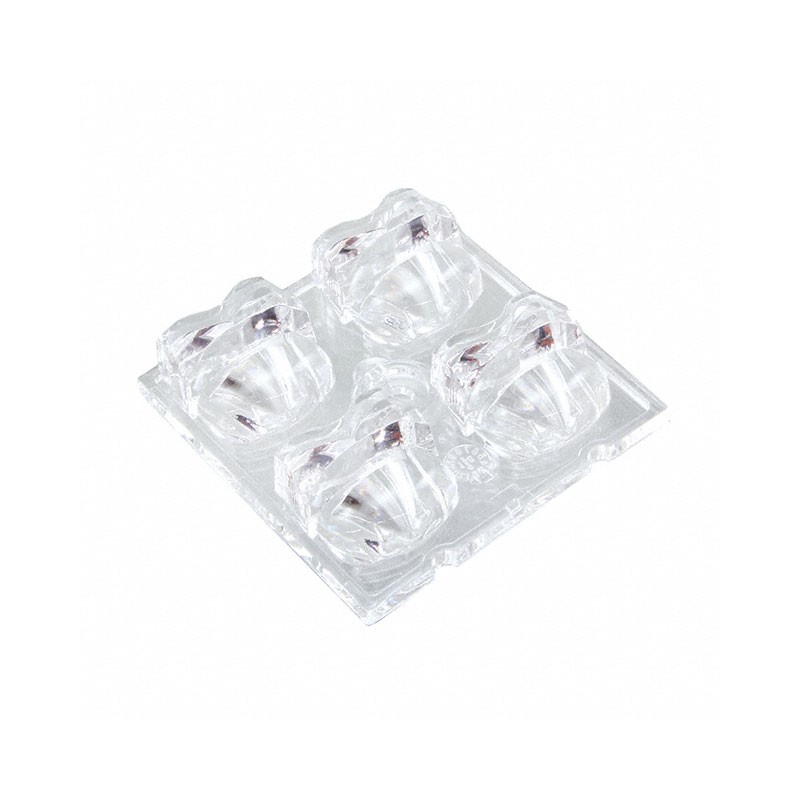 1 pcs : C16504_STRADA-2X2-T2-M - LENS CLR ASYMMETRICAL ADH SCREW