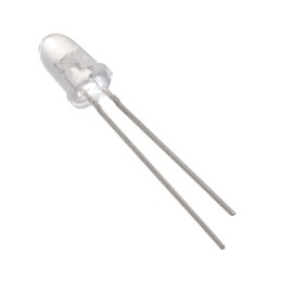 1 pcs : C543A-WMN-CCCKK141 - LED COOL WHITE 5MM ROUND T/H