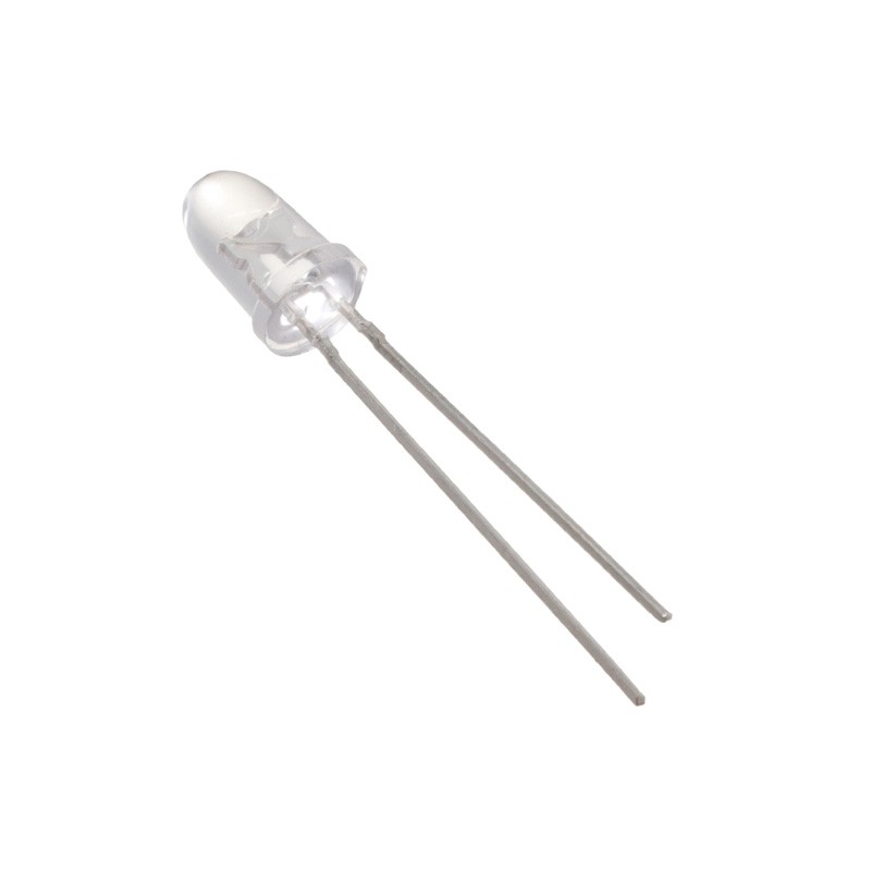1 pcs : C543A-WMN-CCCKK141 - LED COOL WHITE 5MM ROUND T/H