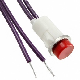1 pcs : 1090C1-28V - INDICATOR INCAND RED PANEL MNT