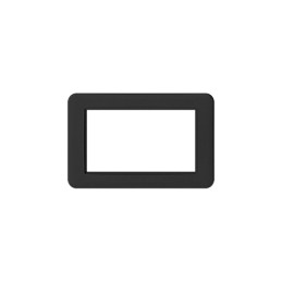 1 pcs : 4DBEZEL-43B - LCD DISPLAY BEZEL BLACK