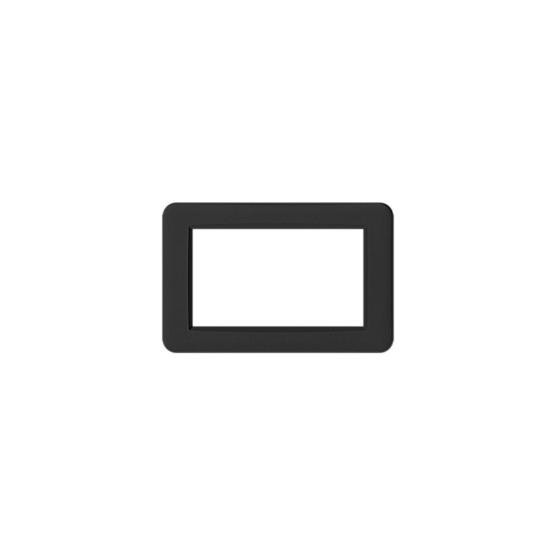 1 pcs : 4DBEZEL-43B - LCD DISPLAY BEZEL BLACK