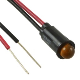 1 pcs : 5590303003F - LED PMI SNAP-IN 583NM YLW .250'