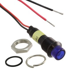 1 pcs : 6823435134F - LED PANEL INDCATOR BLUE 12V