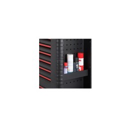 1 pcs - RS PRO 7 drawer Steel Wheeled Tool Chest, 1018mm x 458mm x 922mm