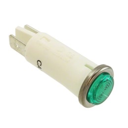 1 pcs : LE67C5G - LED PNL MNT 125/250V GREEN