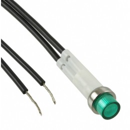 1 pcs : LE2951WL5G - LED PNL MNT 125/250V GREEN