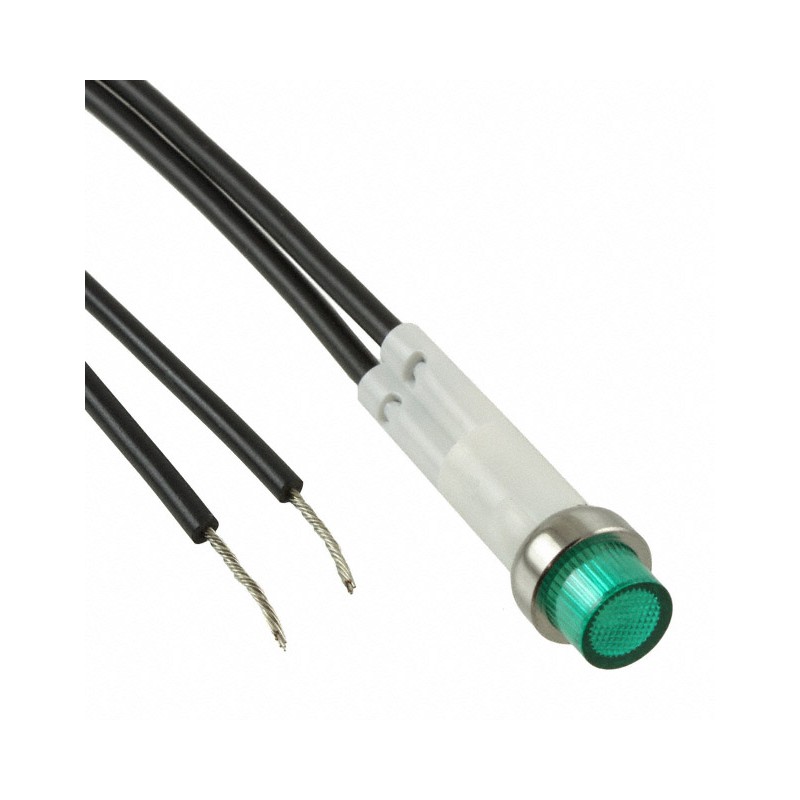 1 pcs : LE2951WL5G - LED PNL MNT 125/250V GREEN