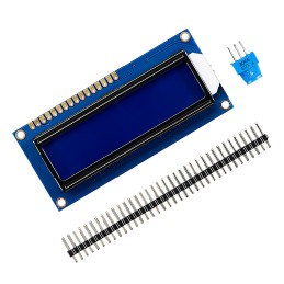 1 pcs : 181 - LCD MOD 32DIG 16X2 TRANSMISV WHT