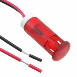 1 pcs : QS103XXR24 - INDICATOR 10MM FIXED RD 24V WIRE