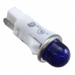 1 pcs : 1092QM6-12V - PMI RND .5' LED 12V TAB SMALL DO