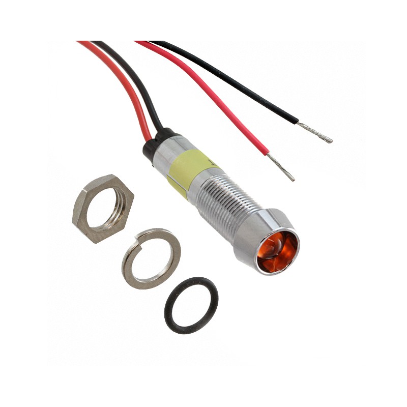 1 pcs : 6792315343F - LED PANEL INDCATOR ORANGE 24V