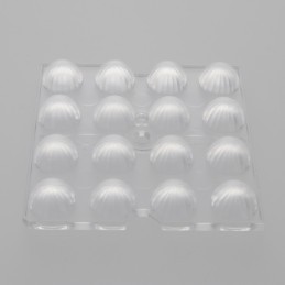 1 pcs : C16597_STRADELLA-16-HB-M-PC - LENS CLEAR 55DEG MEDIUM SCREW