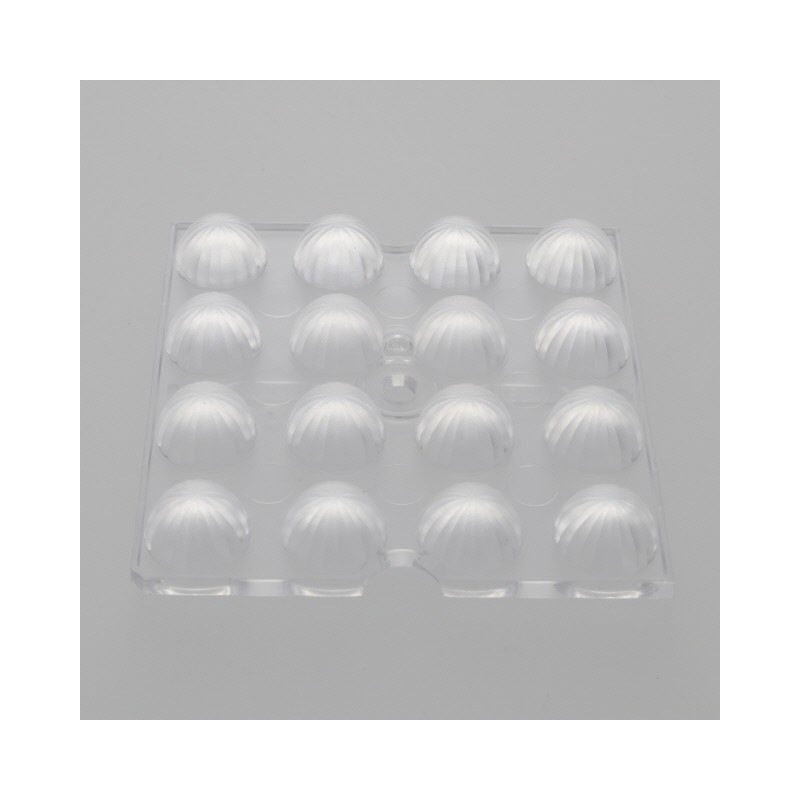 1 pcs : C16597_STRADELLA-16-HB-M-PC - LENS CLEAR 55DEG MEDIUM SCREW