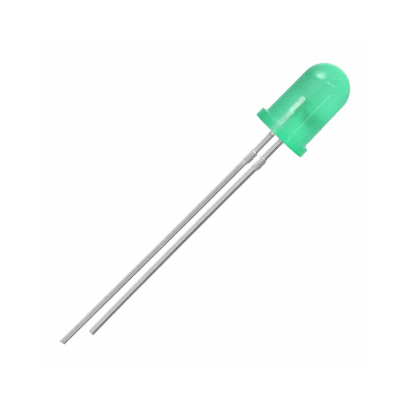 1 pcs : MV64531 - LED GREEN DIFFUSED T-1 3/4 T/H