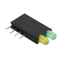 1 pcs : 5690112300F - LED CBI 3MM BI-LVL GREEN/YLW RA